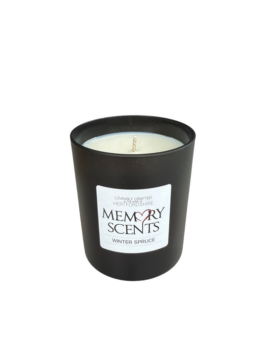 WINTER SPRUCE CANDLE 30CL (BLACK MATT)