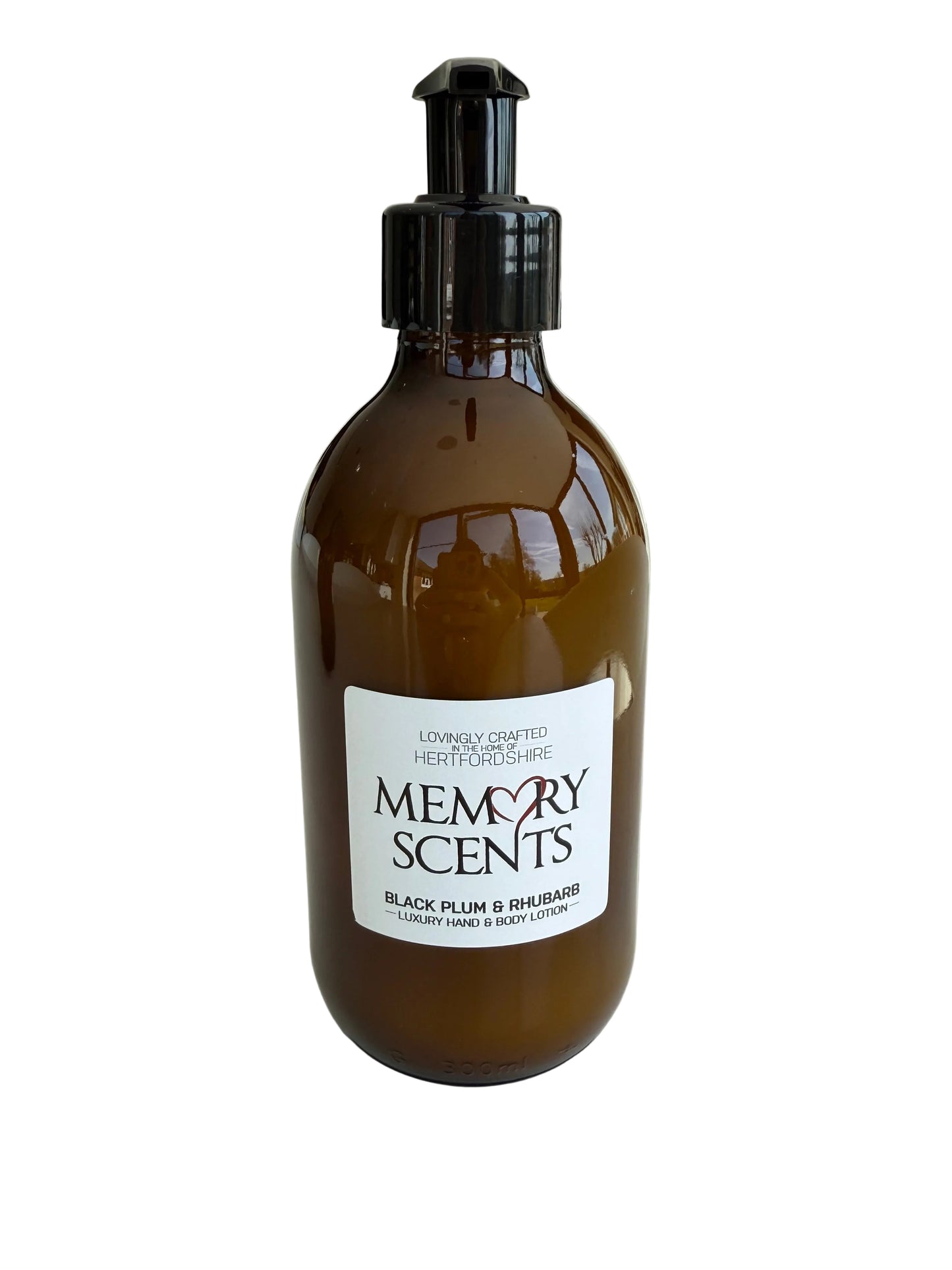 BLACK PLUM AND RHUBARB LUXURY HAND & BODY LOTION 300ML