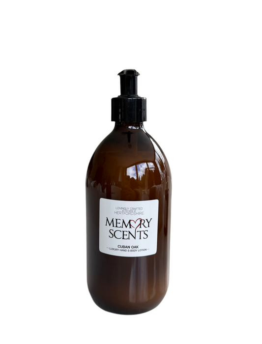 CUBAN OAK LUXURY HAND & BODY LOTION 500ML