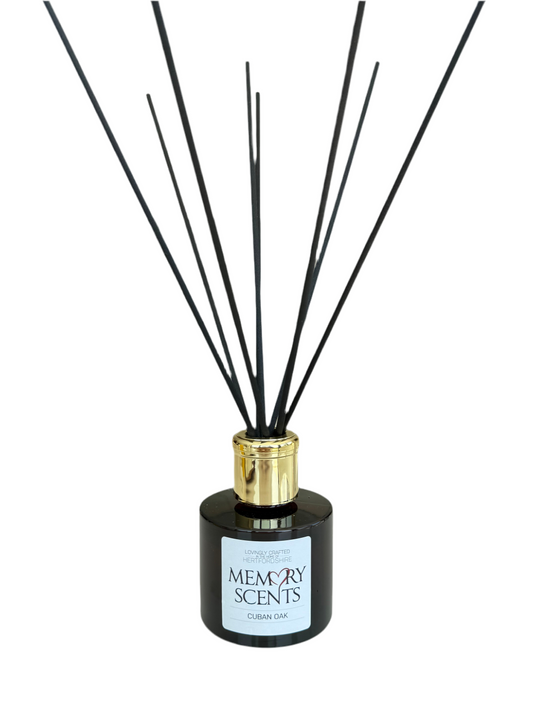 CUBAN OAK DIFFUSER AMBER GLASS 100ML